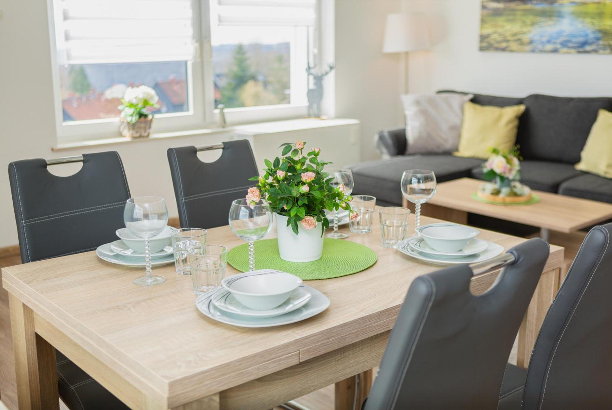 Panoramablick Appartement Sankt Andreasberg Buitenkant foto